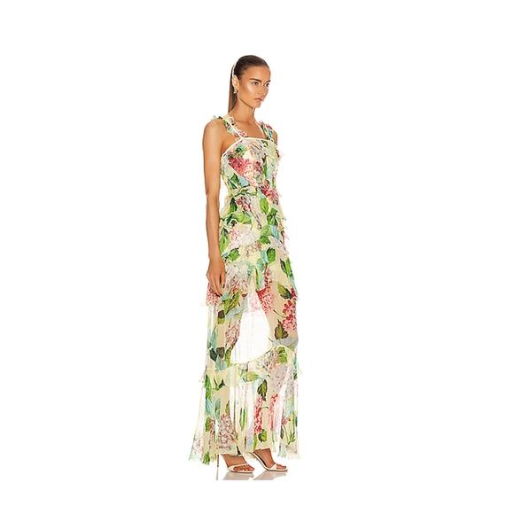 Alice McCall Wild Frontiers Layered Spring/Summer Floral Dress XS-S - Picture 12 of 13